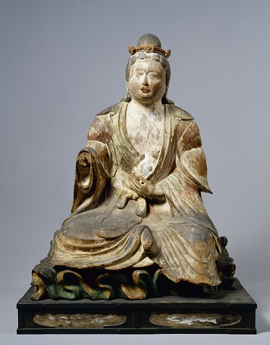 重文　訶梨帝母坐像　平安時代後期・12世紀　奈良 東大寺（写真提供：奈良国立博物館）