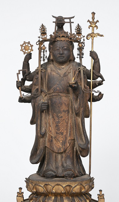 弁才天立像　鎌倉時代・13～14世紀　兵庫 鶴林寺
