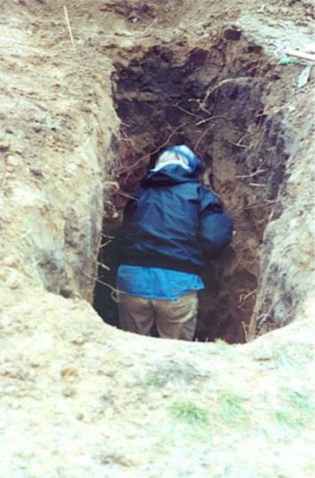 巣全体を掘り出すためには2m以上の深さまで地面を掘らなければならないことも多いというからびっくり！