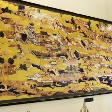 能の名場面を集めた屏風 桃山時代のダヴィンチコード？「北野演能図屏風」（国立能楽堂蔵）を